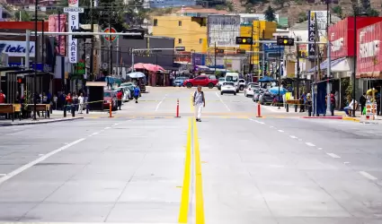 Segunda etapa de la avenida Jurez