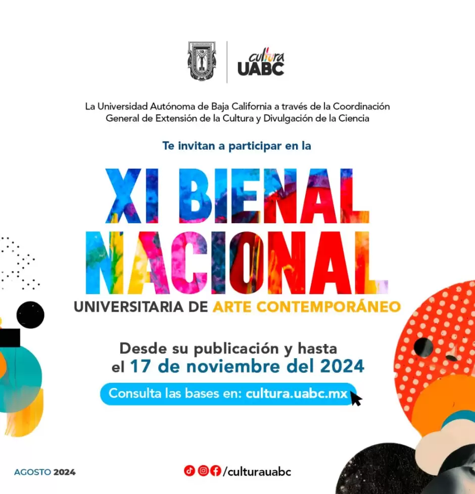 Convocatoria para la XI Bienal Nacional Universitaria de Arte Contemporneo