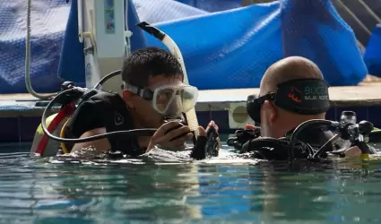 Realizar IMDET cuarto taller de buceo con discapacidad