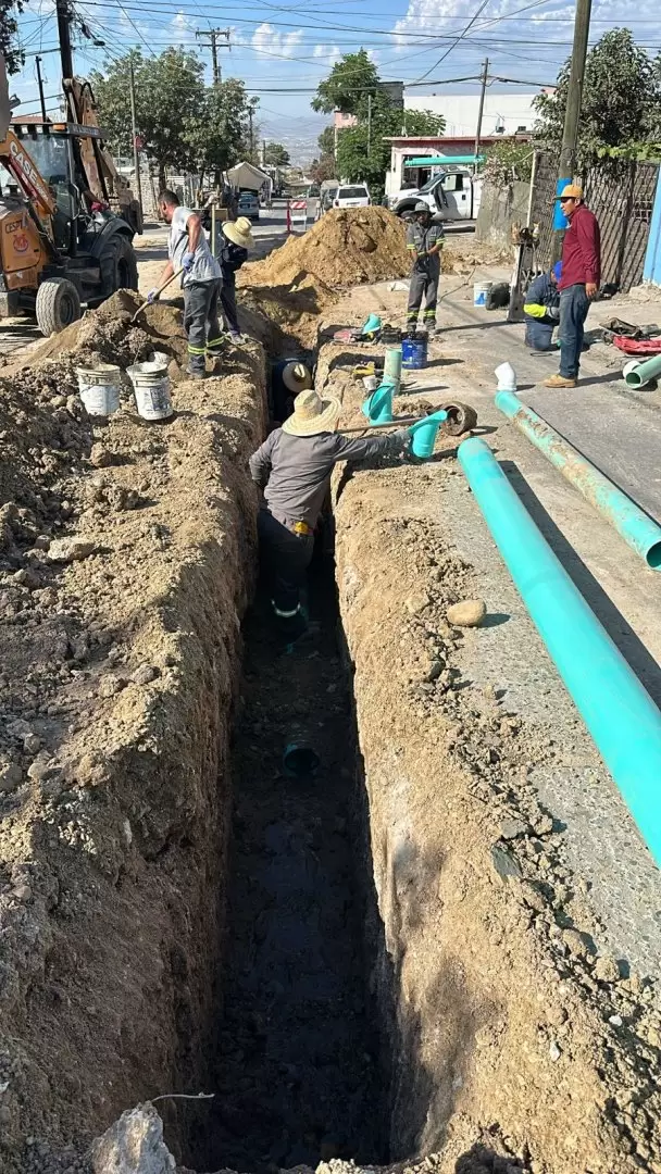 Reposicin de red de alcantarillado sanitario en la colonia Snchez Taboada