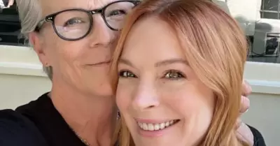 Lindsay Lohan y Jamie Lee Curtis