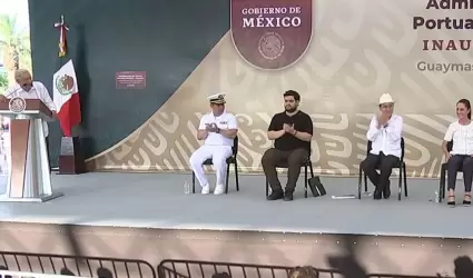 Lpez Obrador y Claudia Sheinbaum visitan Guaymas