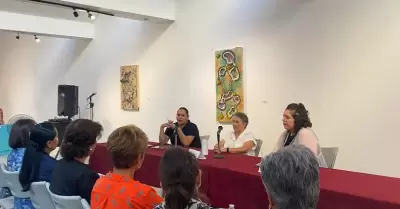 Conversa Ada Valencia sobre el arte musivo que integra "Lo invisible de lo visi