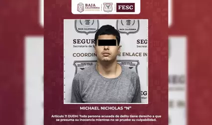 Detenido presunto homicida