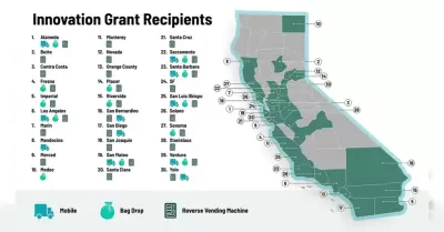 Ms de 250 nuevos centros de reciclaje llegarn a 30 condados de California