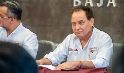 Secretario de Salud, J. Adrin Medina Amarillas