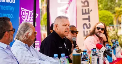 Rueda de prensa del Paseo Ciclista Rosarito-Ensenada