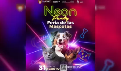 Feria de las mascotas "Neon Party"