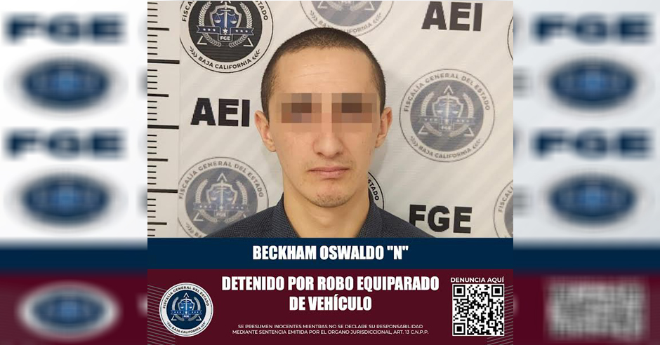 Agencia Estatal de Investigación aprehende a sujeto por robo equiparado ...