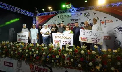 Torneo internacional de pesca deportiva "2 Mares Baja California"