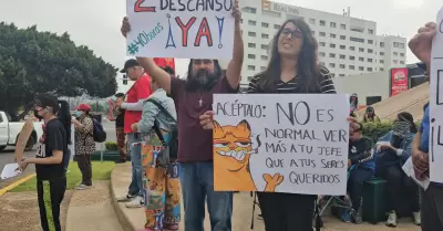 Manifestacin de trabajadores