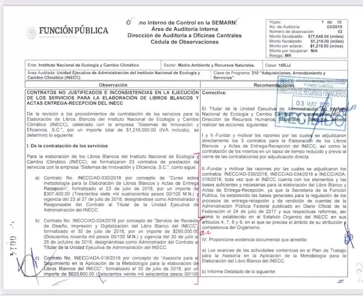 Adjudica Monserrat Caballero contrato millonario a empresa investigada por la funcin pblica