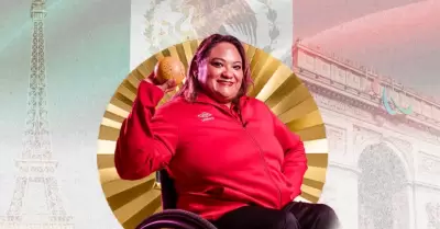 Gloria Zarza le da la primera medalla de oro a Mxico en Juegos Paralmpicos 202