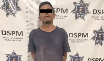 Hombre por robo de cableado