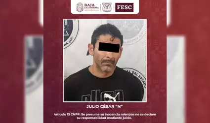 Detienen a presunto homicida prfugo de la justicia de Baja California