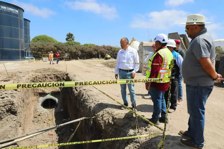 Avanza la modernizacin de la planta de tratamiento Rosarito Norte