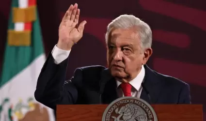 Andrs Manuel Lpez Obrador, presidente de Mxico.