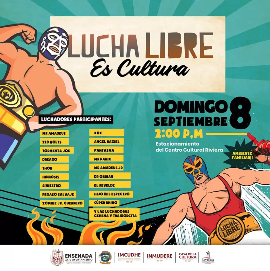 La Lucha Libre Es Cultura