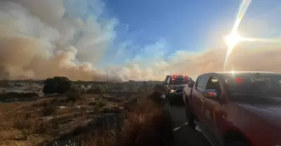 Incendio en Tecate