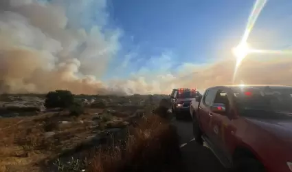 Incendio en Tecate