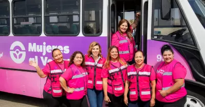 Programa "Mujeres al Volante" del gobierno de Marina del Pilar