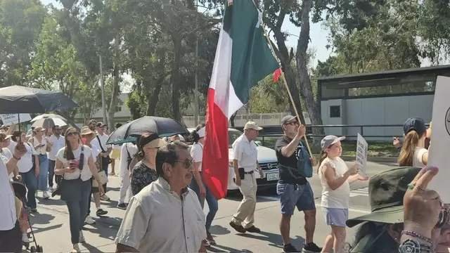 Opacidad ha sido usada para acusarlos de corruptos, dicen en Tijuana trabajadores al reiterar en marcha oposicin al poder judicial