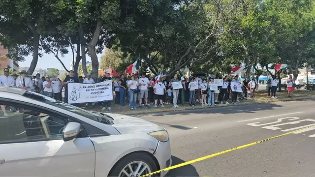 Opacidad ha sido usada para acusarlos de corruptos, dicen en Tijuana trabajadores al reiterar en marcha oposicin al poder judicial