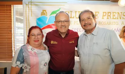 Presentan avance de acciones ante Club de Prensa de Playas de Rosarito, A.C. "Pe