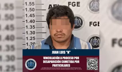 Sealado por delito de desaparicin cometida por particulares