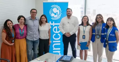 Ismael Burgueo coordinacin con Unicef