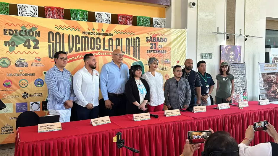 Salvemos la playa, jornada de limpieza en costas de Baja California