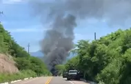 Violencia en Sinaloa: un bloqueo y ejecuciones en distintas zonas de Culiacn