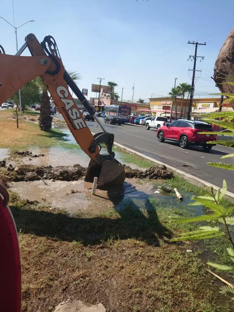 Trabajos de mantenimiento y atencin de emergencias durante el fin de semana en Mexicali y su Valle