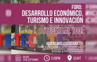 Invita Romn Cota a foro de desarrollo econmico, turismo e innovacin Tecate al 100!