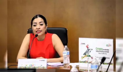 Presentar INE en Baja California Estrategia Nacional de Educacin Cvica 2024-2