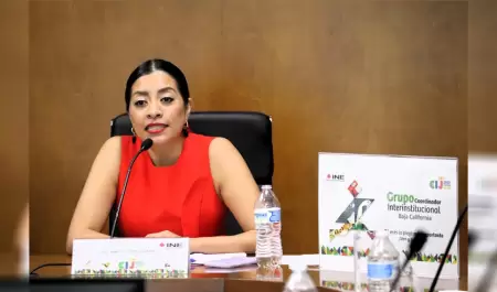 Presentar INE en Baja California Estrategia Nacional de Educacin Cvica 2024-2