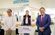 Presenta Marina del Pilar acciones de Hospital Materno Infantil de Tijuana en maanera presidencial