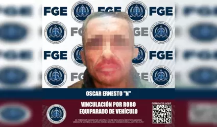 Hombre por robo equiparado de vehculo