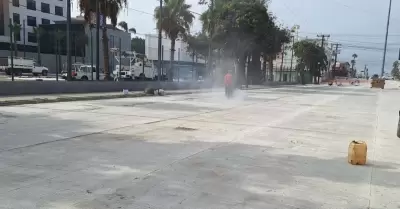 Realiza Gobierno de Ensenada barrido mecnico en alrededor de 42 kilmetros de v