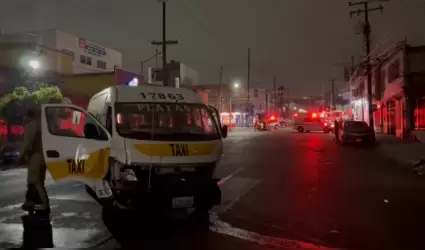 Taxista en estado de ebriedad provoca accidente en Zona Centro