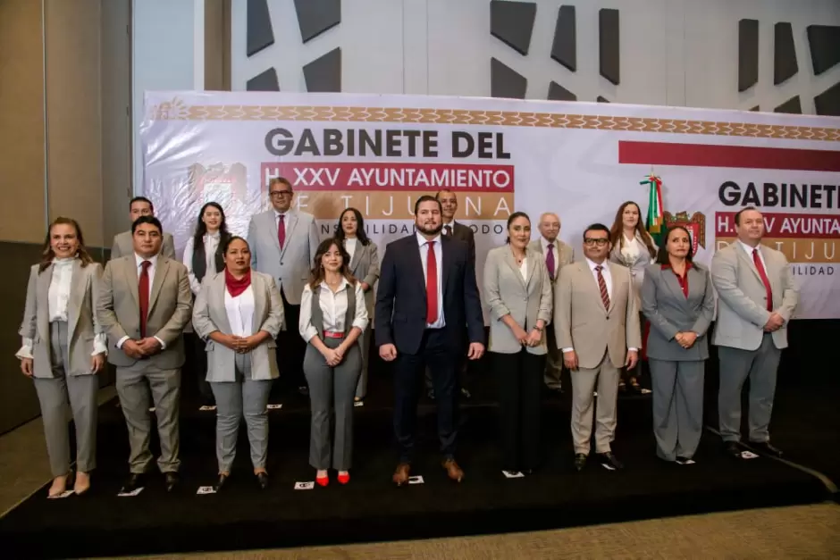 Ismael Burgueo presenta su Gabinete para el XXV Ayuntamiento de Tijuana