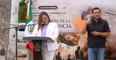 Conmemora Gobierno de Ensenada el 203 aniversario de la Consumacin de la Indepe