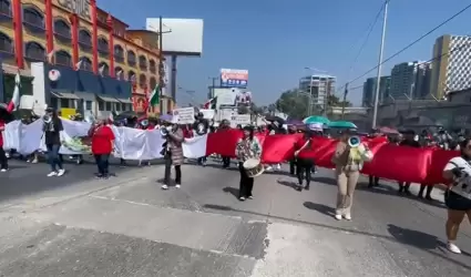 Continan manifestaciones en BC de trabajadores del poder judicial