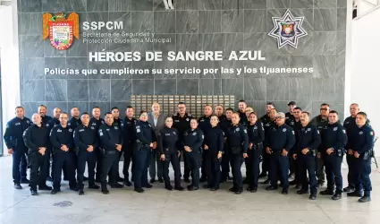 Orgullo a veteranos de la Polica Municipal