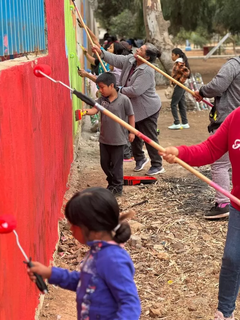 Rehabilitan parque y cancha de usos mltiples en San Quintn