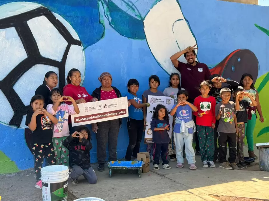 Rehabilitan parque y cancha de usos mltiples en San Quintn