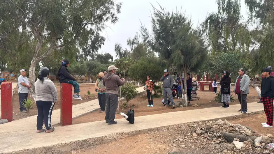 Rehabilitan parque y cancha de usos mltiples en San Quintn