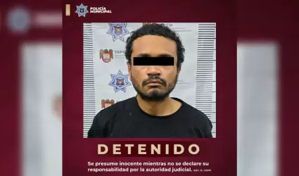 Detenido tras asalto