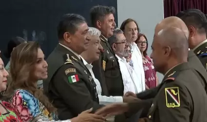 AMLO encabeza la ceremonia de cierre del Proyecto del Tren Maya