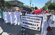 VIDEO: Tras bloquear garita de Otay, trabajadores del PJ y abogados de Tijuana advirtieron que protestas continuarn